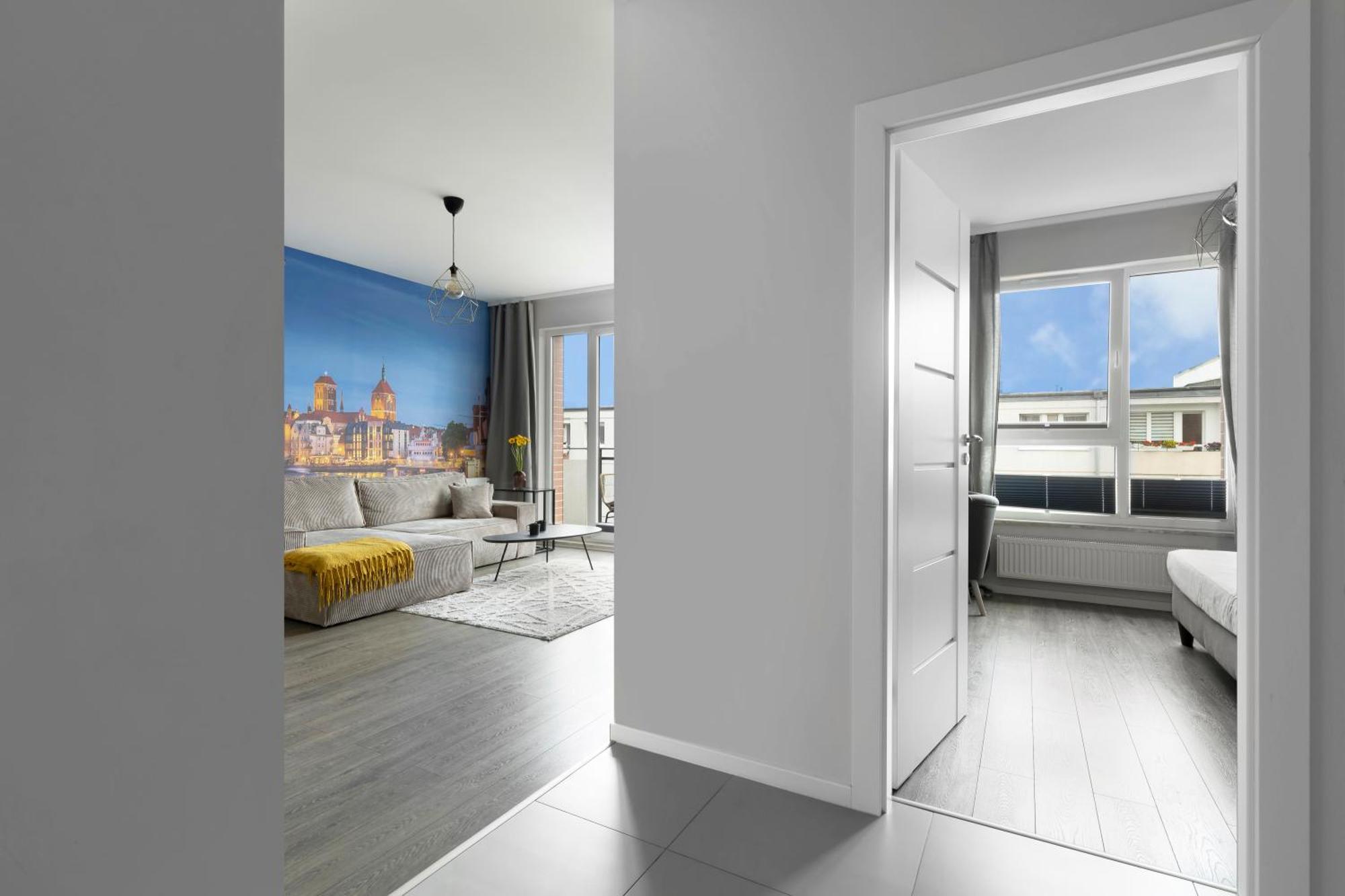 Blue Raven Downtown Apartments Gdańsk Kültér fotó